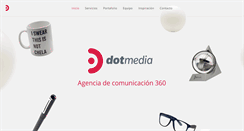 Desktop Screenshot of dotmedia.com.mx