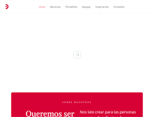 Tablet Screenshot of dotmedia.com.mx